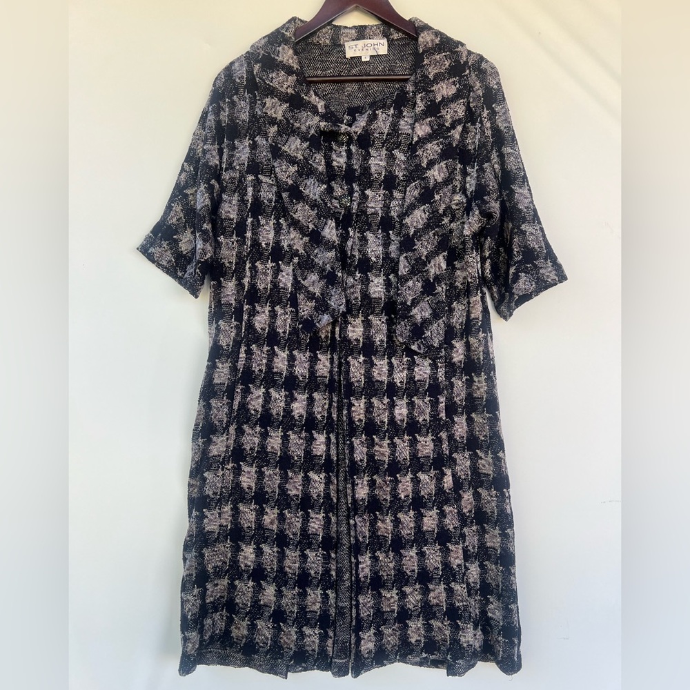 St John Evening Patterned‎ Coat Size 6